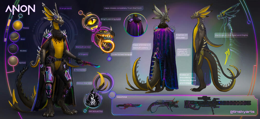 Example reference sheet